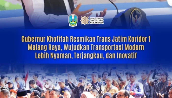 Perluas Akses Transportasi Publik dan Konektivitas, Gubernur Khofifah Resmikan Trans Jatim Koridor 1 Malang Raya