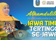 Ekonomi Jawa Timur Ungguli Nasional, Gubernur Khofifah Apresiasi Pertumbuhan Inklusif.