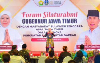 Gubernur Khofifah: Diaspora Jatim di Sultra Berperan Penting dalam Menghubungkan Pelaku Usaha Antarprovinsi