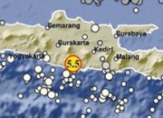 Gempa M 5,5 Guncang Pacitan Pagi Ini, BMKG: Tidak Berpotensi Tsunami