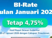 BI Fokus Jaga Rupiah dan Dorong Kredit, BI-Rate Tetap 4,75 Persen