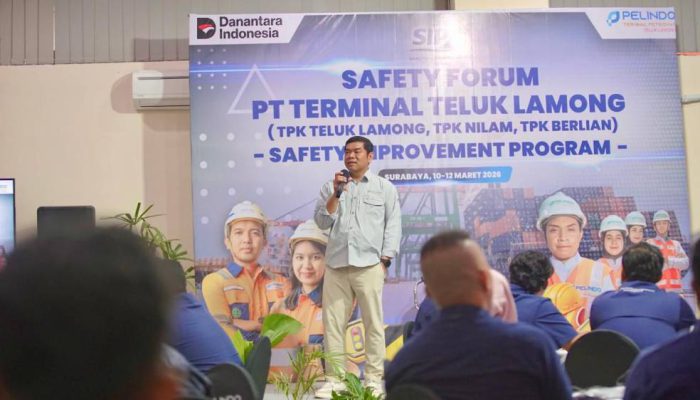 Serius Soal Keselamatan Kerja, Terminal Teluk Lamong Targetkan Zero Accident di 2026