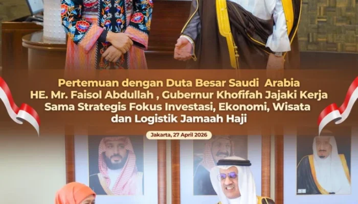 Gubernur Khofifah Buka Peluang Investor Arab Saudi Masuk ke Jawa Timur