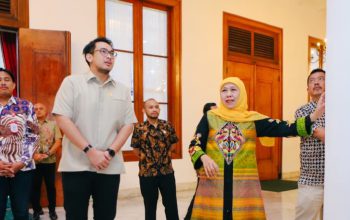 Gubernur Khofifah Terima Stafsus Presiden, Percepat Digitalisasi UMKM