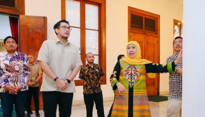 Gubernur Khofifah Terima Stafsus Presiden, Percepat Digitalisasi UMKM