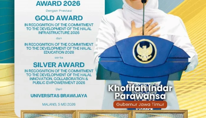 Gubernur Jatim Borong Tiga Penghargaan Halal 2026, Tegaskan Halal Jadi Customer Value