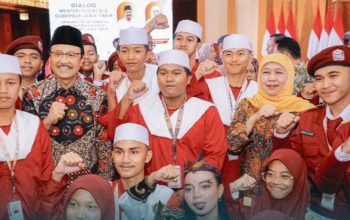 Bersama Mensos RI, Gubernur Khofifah Percepat Penguatan Lembaga Kesejahteraan Sosial