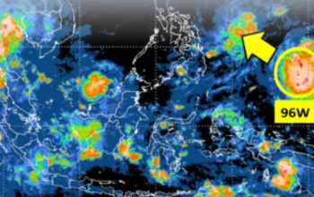 BMKG Pantau Bibit Siklon Tropis 96W di Utara Papua