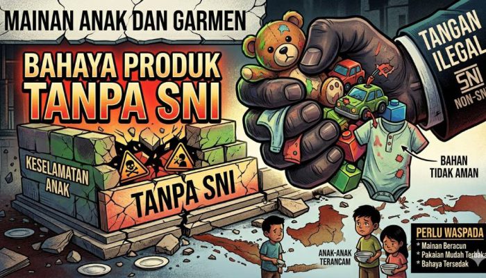 DPR Ingatkan Bahaya Mainan dan Garmen Tanpa SNI bagi Konsumen