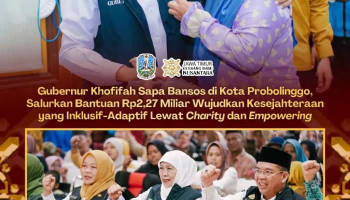 Gubernur Jatim: Bansos Harus Jadi Pengungkit Ekonomi dan Kesejahteraan Masyarakat