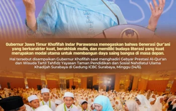 Gubernur Khofifah Hadiri Gebyar Prestasi Al-Qur’an Yayasan Khadijah, Dorong Lahirnya Generasi Berkarakter