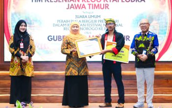 Reog Ponorogo Kian Bersinar, Gubernur Khofifah Apresiasi Tim Kyai Lodra Peraih Piala Presiden RI