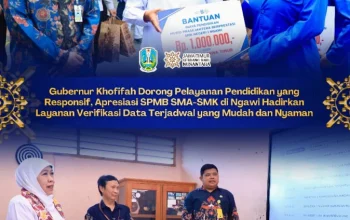 Gubernur Khofifah Dorong Transformasi Layanan Pendidikan, SPMB Ngawi Tunjukkan Inovasi Nyata