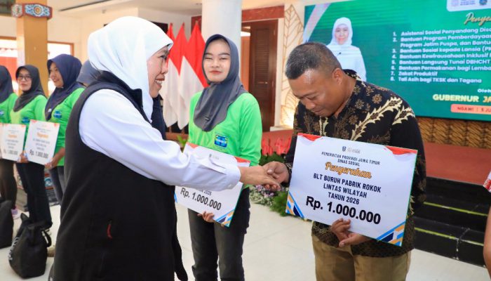 Ribuan Keluarga Rentan di Ngawi Terima Bantuan Sosial dari Pemprov Jatim Senilai Rp32,16 Miliar