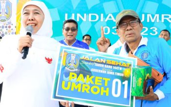 Jelang Jalan Sehat Tahun Baru Islam, Pemprov Jatim Tegaskan Pembagian Kupon Sudah Sesuai Aturan