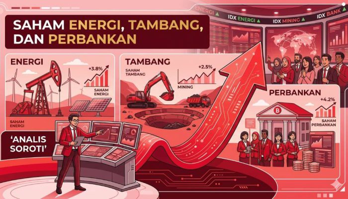 Sektor Energi hingga Perbankan Jadi Primadona, Saham Pilihan Analis Berpotensi Melesat