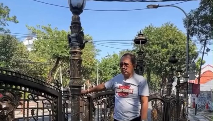 Pagar Dekat Grand City Surabaya Diduga Dicuri, Armuji: “Pager Wes Apik-Apik Kok Ndadak Dijupuki”