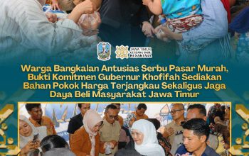 Gubernur Khofifah Indar Parawansa: Pasar Murah Jadi Solusi Stabilkan Harga Pangan dan Perkuat Ekonomi Rakyat