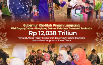 Gubernur Khofifah Buka Peluang Pasar Global, Misi Dagang Jatim-Hong Kong Bukukan Rp12,038 Triliun
