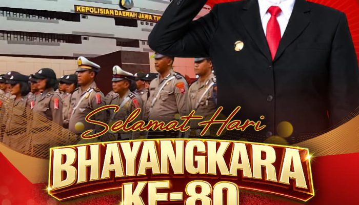 Peringati Hari Bhayangkara Ke-80, Gubernur Khofifah Dorong Polri Semakin Profesional, Humanis dan Presisi