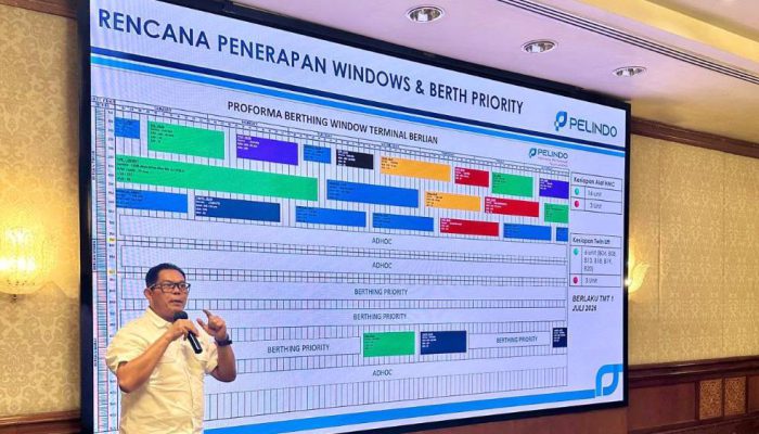 TTL Optimalkan Empat Tambatan, Berthing Window Resmi Berlaku di TPK Berlian