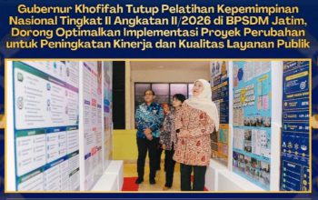 Gubernur Khofifah: Kepemimpinan Adaptif dan Inovatif Jadi Fondasi Peningkatan Kinerja ASN