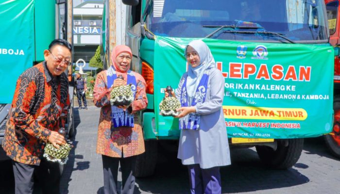 Gubernur Khofifah: Ekspor 405 Ton Ikan Kaleng Pacific Harvest Jadi Momentum Penguatan Hilirisasi Perikanan