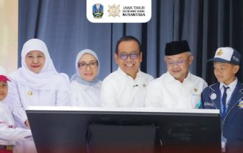 Gubernur Khofifah Bersama Menko PMK Resmikan Gernas RANA MPLS Ramah 2026 untuk Lindungi Siswa