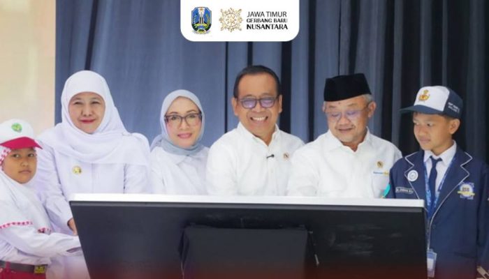 Gubernur Khofifah Bersama Menko PMK Resmikan Gernas RANA MPLS Ramah 2026 untuk Lindungi Siswa