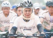 Gubernur Khofifah: Gowes Nusantara Jadi Ruang Perkuat Kebersamaan dan Kolaborasi Antar Institusi