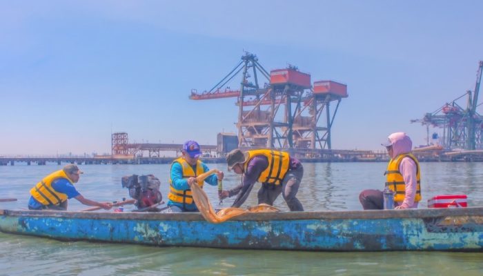 Komitmen ESG, TTL Libatkan BRIN Susun Basis Data Ilmiah Biota Laut Teluk Lamong