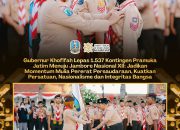 Lepas Kontingen Jamnas XII, Gubernur Khofifah Minta Pramuka Jatim Jadi Duta Terbaik Bumi Majapahit