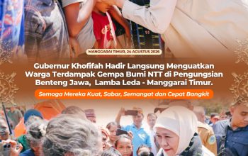 Gubernur Khofifah Sapa Anak-Anak Pengungsi Gempa, Siapkan Tas dan Sepatu Sekolah