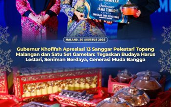 Topeng Malangan Terus Berkembang, Gubernur Khofifah Tekankan Pentingnya Regenerasi Seniman
