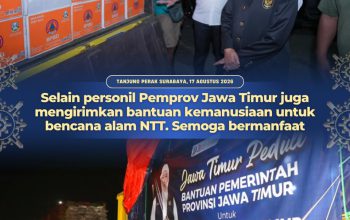 Gubernur Khofifah Pastikan Jatim Bergerak Bantu NTT Pascagempa M7,7, Total Bantuan Diproyeksi 100 Ton