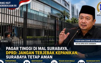 Pagar Tinggi Bermunculan di Mal Surabaya, DPRD: Jangan Terjebak Isu dan Kepanikan