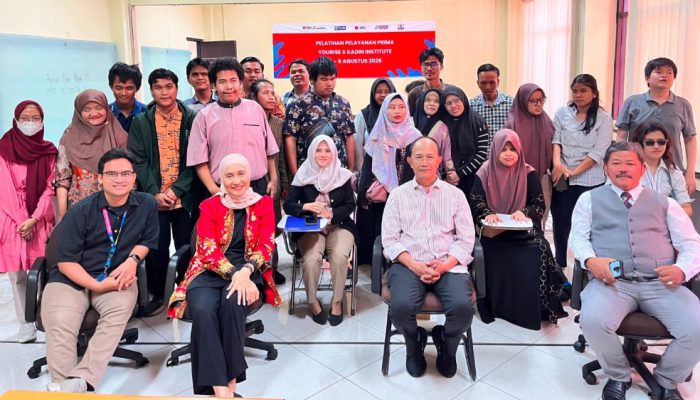 20 Penyandang Tuna Netra Ikuti Pelatihan Pelayanan Prima Kadin Jatim, Dibidik Masuk Dunia Kerja