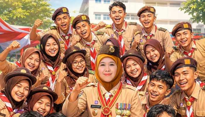 Gubernur Khofifah: Pramuka Jatim Punya Peran Strategis Wujudkan Swasembada Pangan