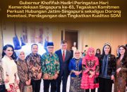 Jatim\-Singapura Perkuat Kemitraan Ekonomi, Gubernur Khofifah Soroti Potensi Investasi dan Perdagangan**