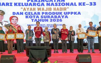 Harganas ke-33 di Surabaya, Eri Cahyadi Dorong Penguatan Ketahanan Keluarga