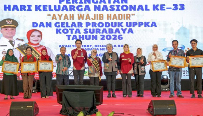 Harganas ke-33 di Surabaya, Eri Cahyadi Dorong Penguatan Ketahanan Keluarga