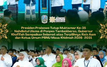 Dampingi Prabowo Tutup Muktamar ke-35 NU, Gubernur Khofifah Tegaskan Siap Bersinergi