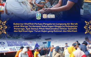 Gubernur Khofifah Perluas Dropping Air Bersih ke Ponorogo, Ajak Warga Padukan Ikhtiar Saintifik dan Spiritual Atasi Kekeringan