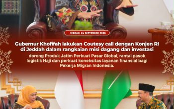 Khofifah Perkuat Pasar Jatim di Arab Saudi, Bidik Rantai Pasok Haji-Umrah hingga Investasi