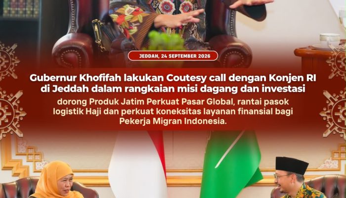Khofifah Perkuat Pasar Jatim di Arab Saudi, Bidik Rantai Pasok Haji-Umrah hingga Investasi