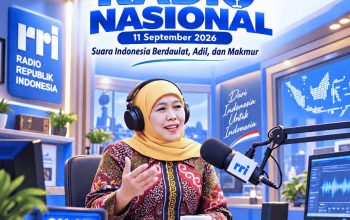 HUT ke-81 RRI, Khofifah Tekankan Pentingnya Radio sebagai Sumber Informasi Kredibel