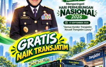 Peringati Harhubnas 2026, Gubernur Khofifah Gratiskan Trans Jatim di 8 Koridor
