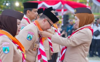 Gubernur Khofifah: Pramuka Harus Jadi Wadah Pembentukan Karakter dan Ketahanan Pangan