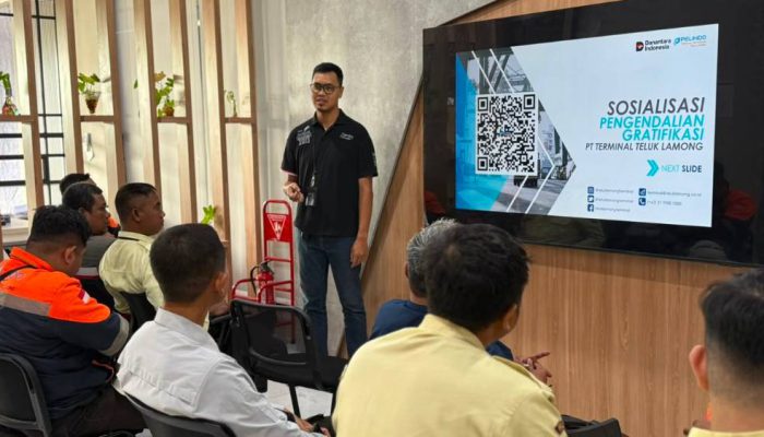 Garda Terdepan Terminal, Personel Port Security TTL Dibekali Pemahaman Anti-Gratifikasi