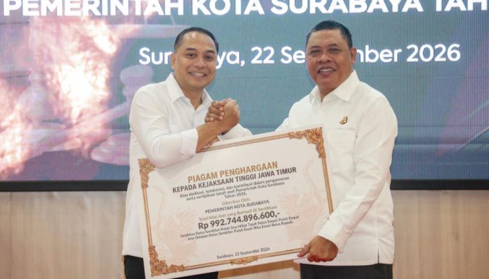 Pemkot Surabaya Percepat Sertipikasi Aset, 119 Sertipikat Senilai Rp992,7 Miliar Terbit